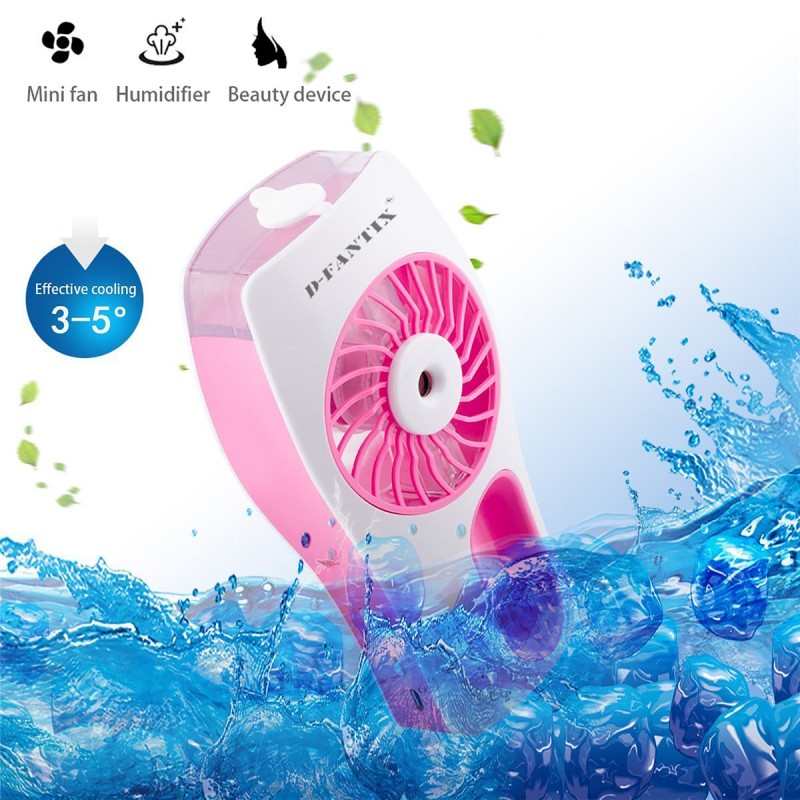 Handheld  Rechargeable Mini Spray Cooling Fan