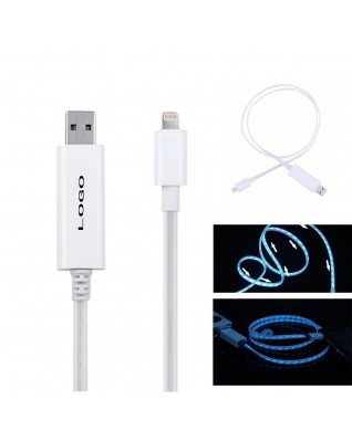 Flowing Light Data Cable