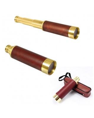 Brass Telescope -Pirate Navigation