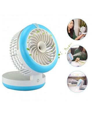 USB Mini Humidifier Spray Fan Mobile Power Supply