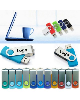 Swivel USB 2.0 Flash Drive 512MB 1GB-32GB