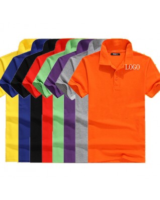 Short Sleeve Lapel Polo Shirt