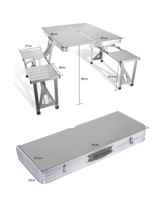 Aluminium Alloy Picnic Folding Table