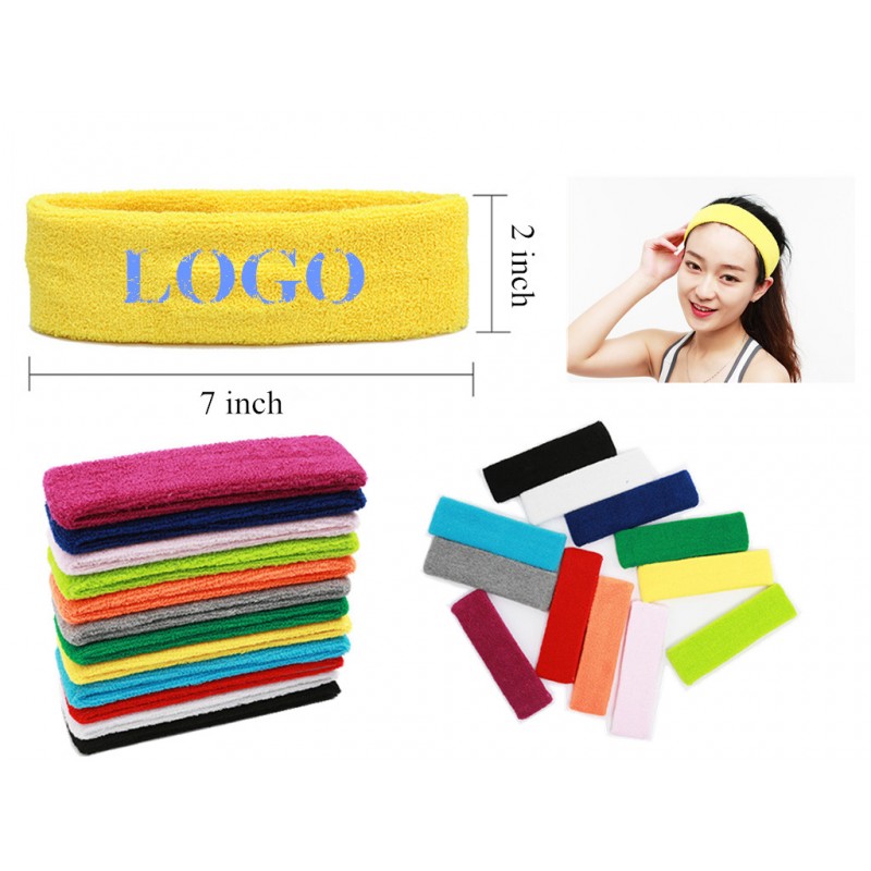Unisex Flex Terry Headband & Sweatband
