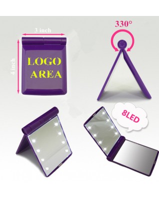 High Quality 8 LEDs Make Up Mirror