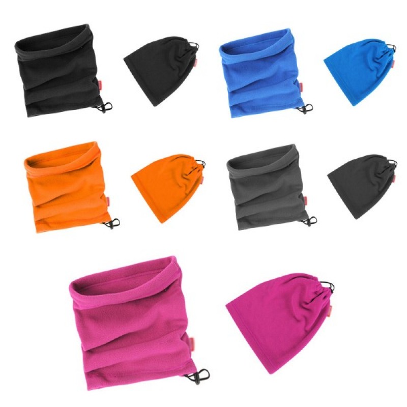 Polar Fleece Neck Gaiter Scarf 