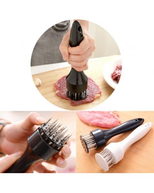 Meat Tenderizer With 24 Stainless Steel Blades 