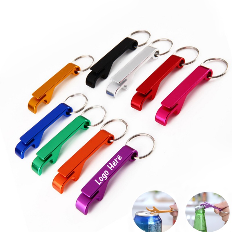 Aluminum Bottle Opener Custom Keychains