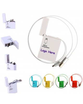 Retractable USB Data line for Android Easy Carry Retractable Lighter Style  Micro USB Cable