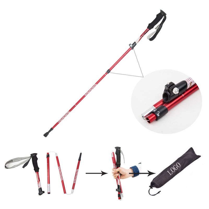 Folding Collapsible Travel Walking Sticks
