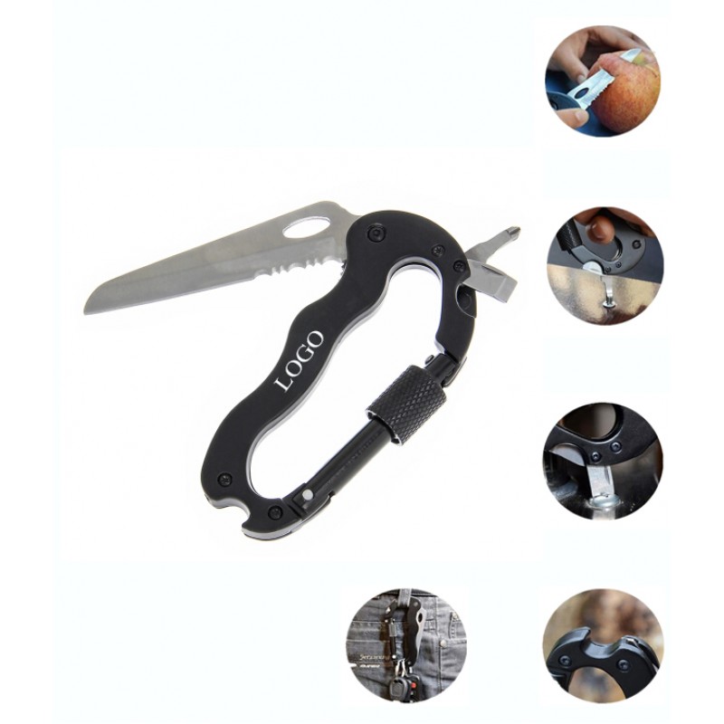 5 In 1 Multifunction Carabiner