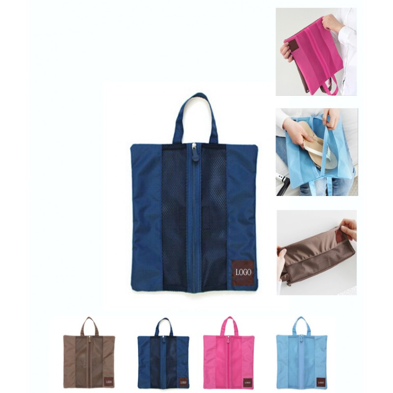 Mesh Cosmetic Case / Travel Folding Mesh Pouch