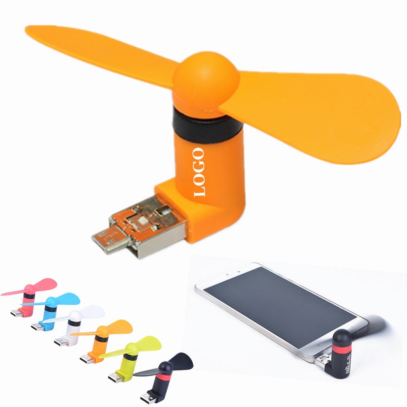Mini Micro USB Fan for Phone, computer, power bank, tablet