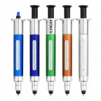 3 in 1  Syringe Stylus Pen With Highlighter