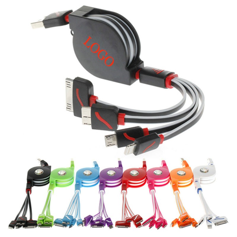 4 In 1 Multi-Functional USB Cable