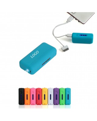 Power bank charger with light