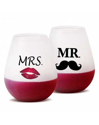 Silicone Wine Glasses Drinking
