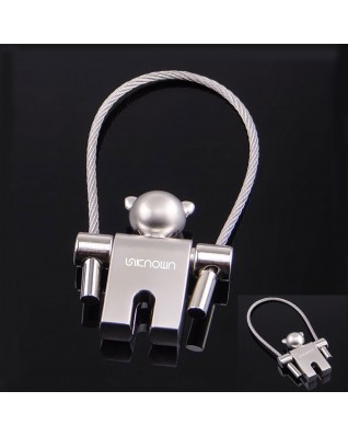 Metal Robot Key Chain