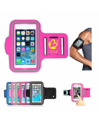 Touch Screen Waterproof Running Armband Phone Bag For 5.5"