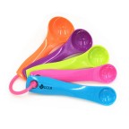 Colorful Plastic Measuring Spoon Set