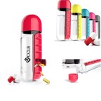 Pill Organizer Water Bottle