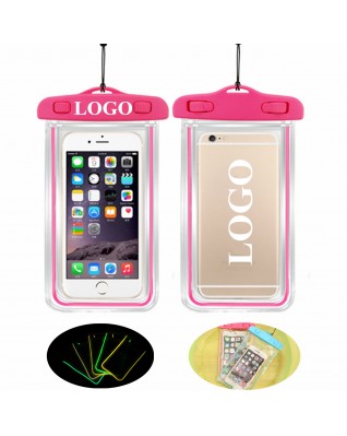 Universal Waterproof PVC bag for smart phone with Lanyard