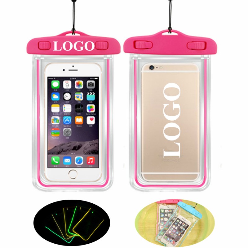 Universal Waterproof PVC bag for smart phone with Lanyard