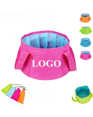 Folding Wash Basin With Carrying Bag
