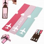 Travel Leather Luggage Tag For Airplane