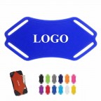 Silicone Cell Phone Back Strap Case