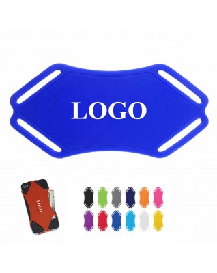 Silicone Cell Phone Back Strap Case