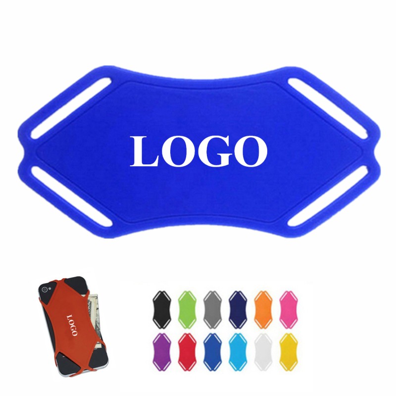Silicone Cell Phone Back Strap Case