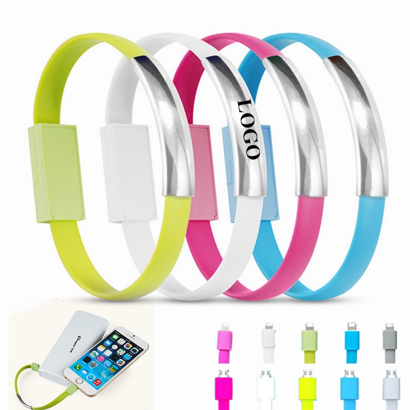 Micro USB Charger Cable Wristband Bracelet