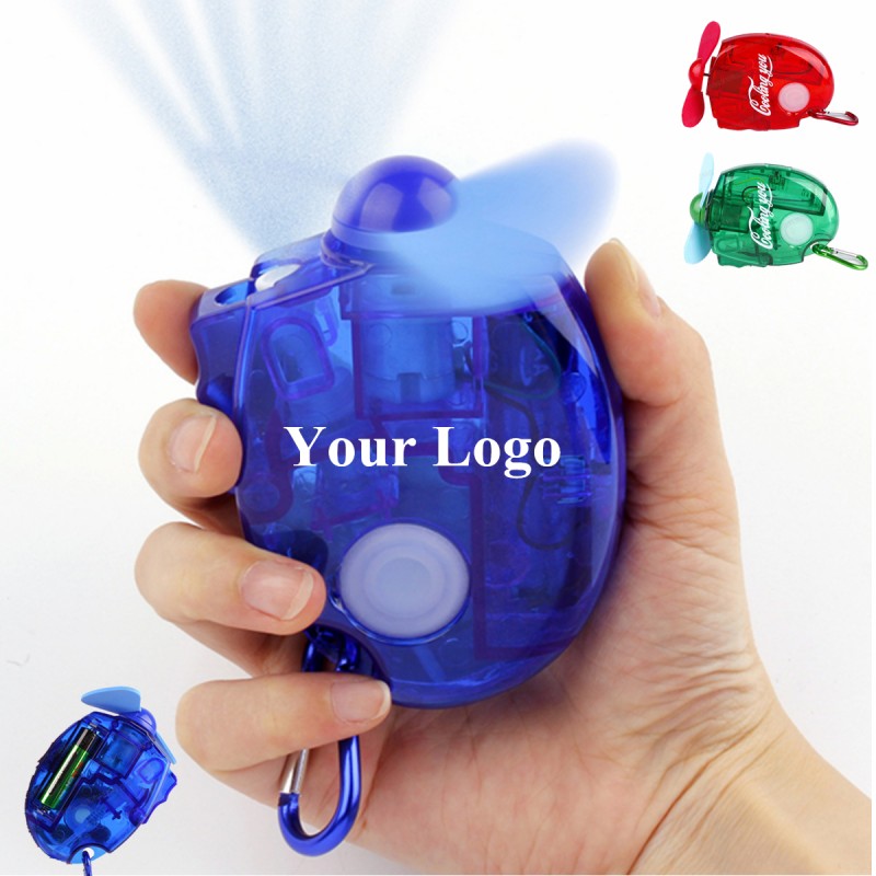 Spray Mist Fan With Carabiner