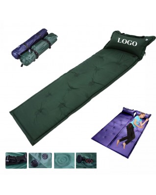 Inflatable Air Beach Mat With Pillow