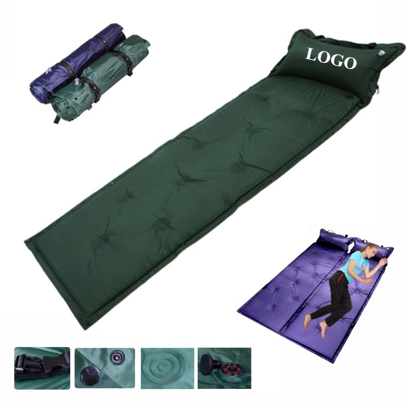 Inflatable Air Beach Mat With Pillow