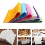 Double Layer Baboo Fiber None Grease Washing Cloth