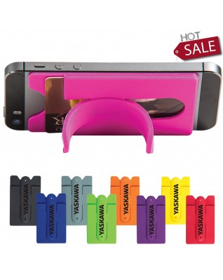 Silicone Wallet Cellphone Stand