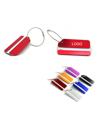 Aluminum Alloy Traveler Luggage Tag