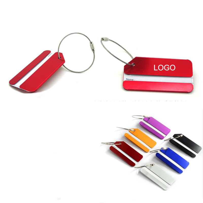 Aluminum Alloy Traveler Luggage Tag