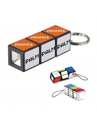 Key Holder With Magic Cube Led Light