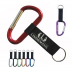 8mm Aluminum Carabiner Key Ring