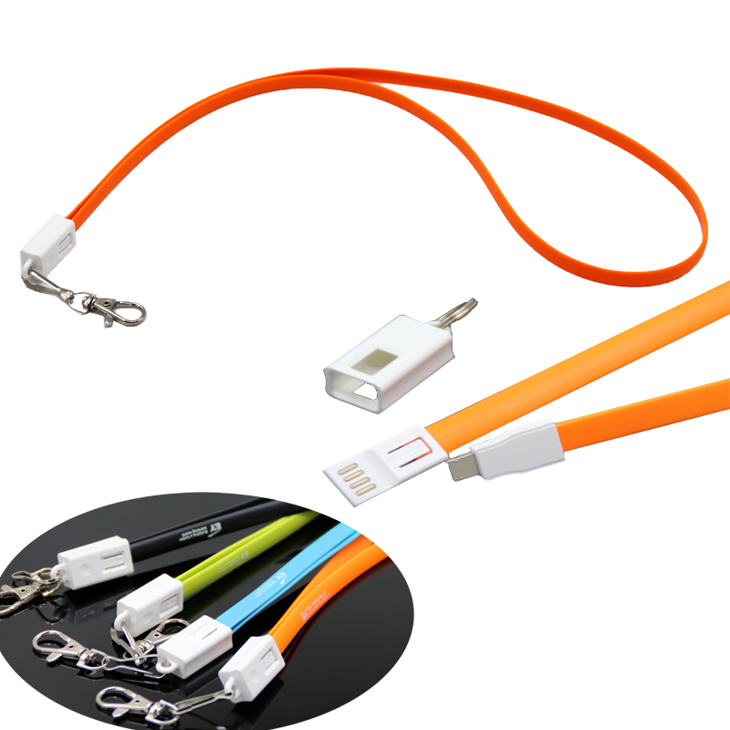 Data Cable Lanyard for Android IOS
