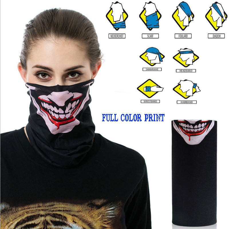 Multifunctional Bandana in Tube Full Color
