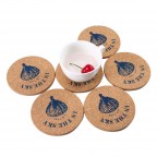 4" Cork Cup Coasters