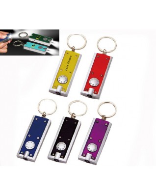 LED Flashlight With Keychain
