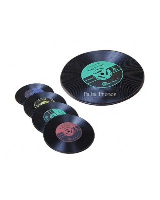 Silicone Record Coasters