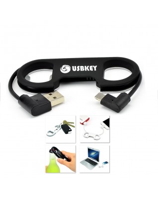Bottle Opener and Keychain Charge Cable 