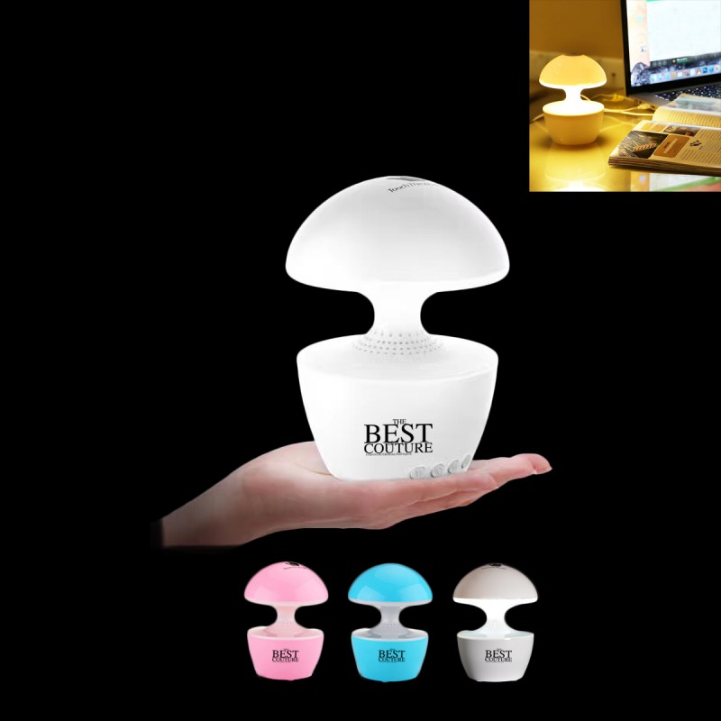 USB Touch Light Up Mushroom Shaped Speaker