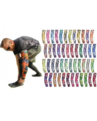 Outdoor Prevent Bask In Ice Silk Arm Sleeves